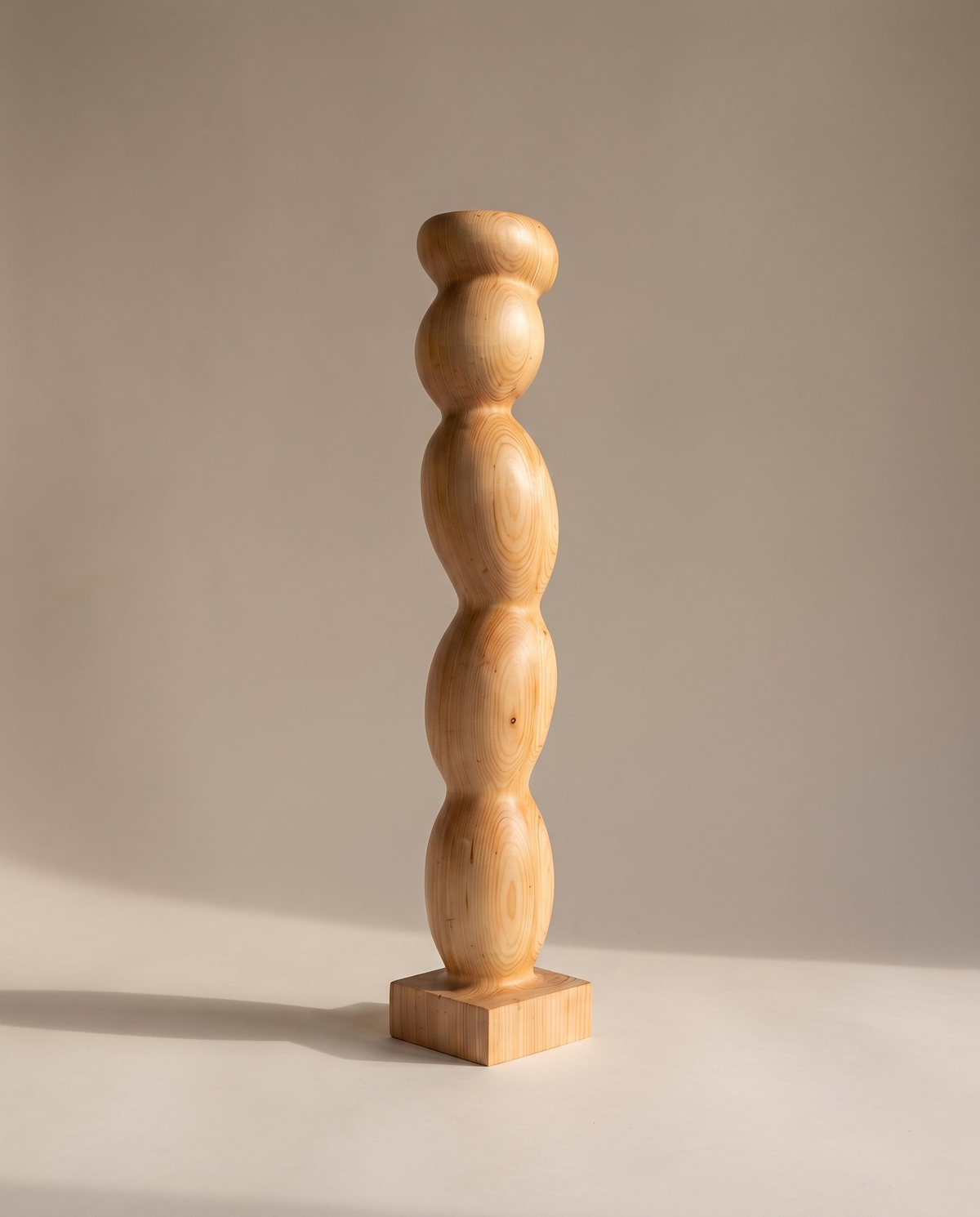 Pebbles Totem — styled interior view