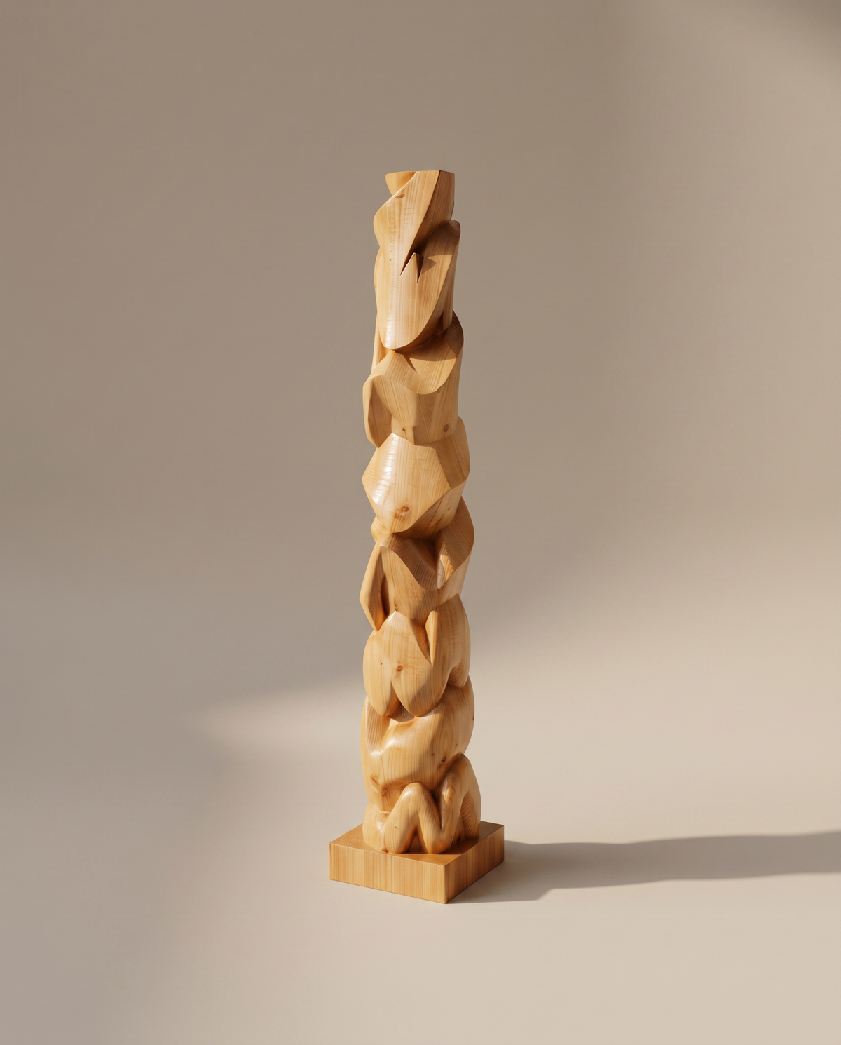 The Glue Totem — styled interior view