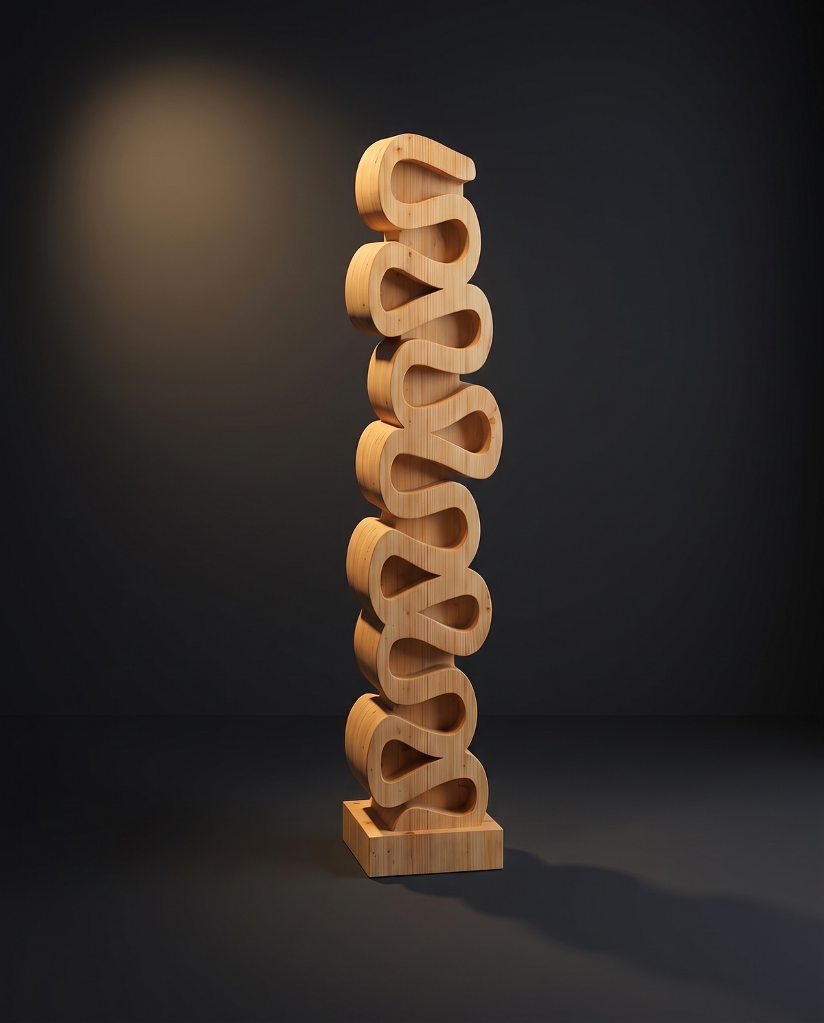 The Snake Totem — styled interior view