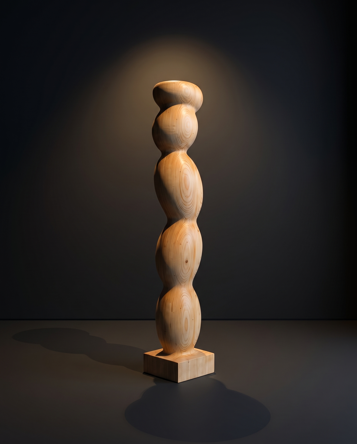 Pebbles Totem — styled interior view