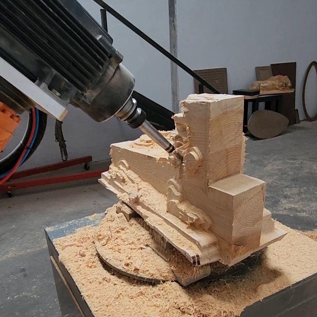 Cedar Lion Sculpture