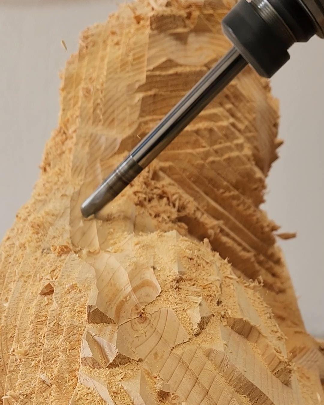 Cedar Lion Sculpture