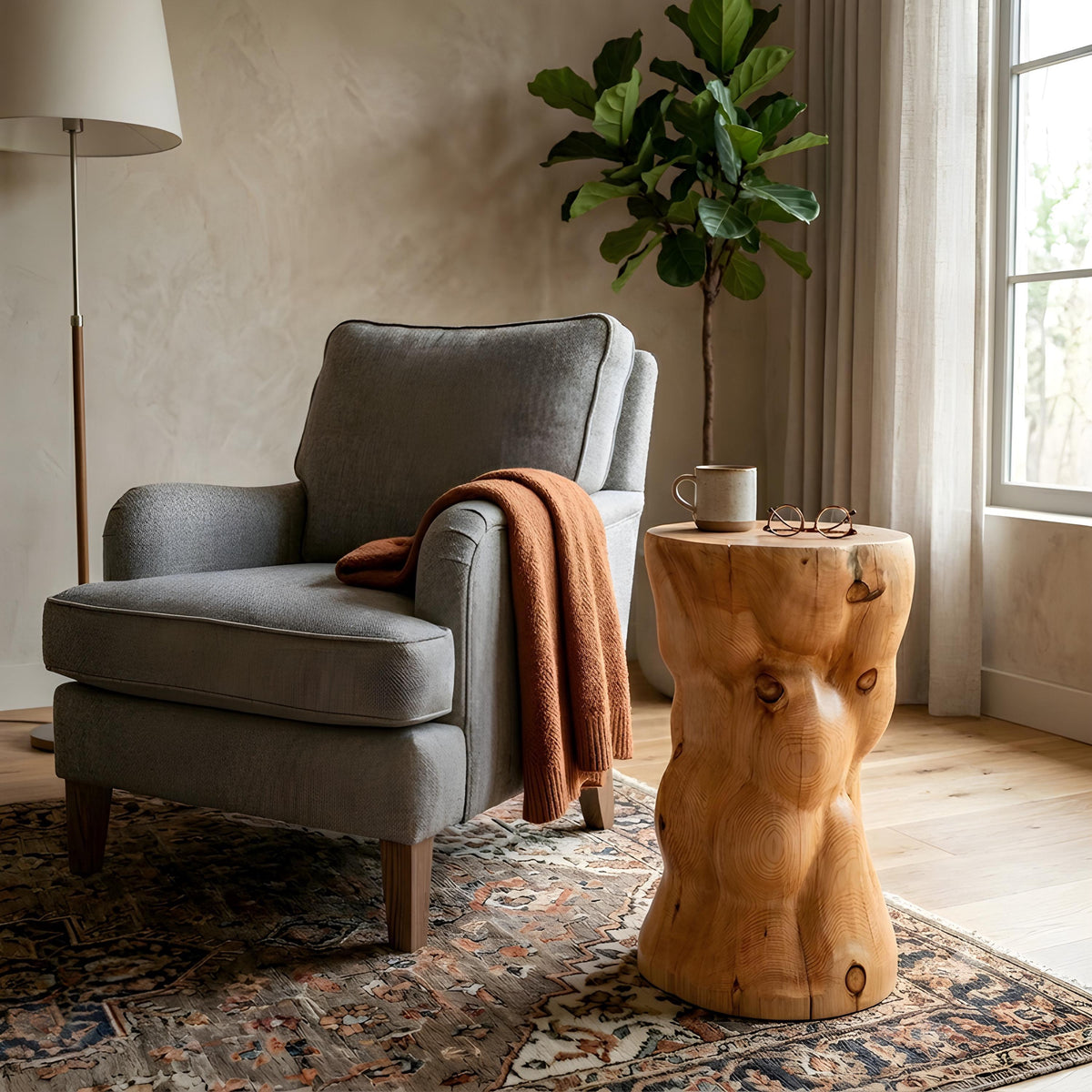 Bubble End Table