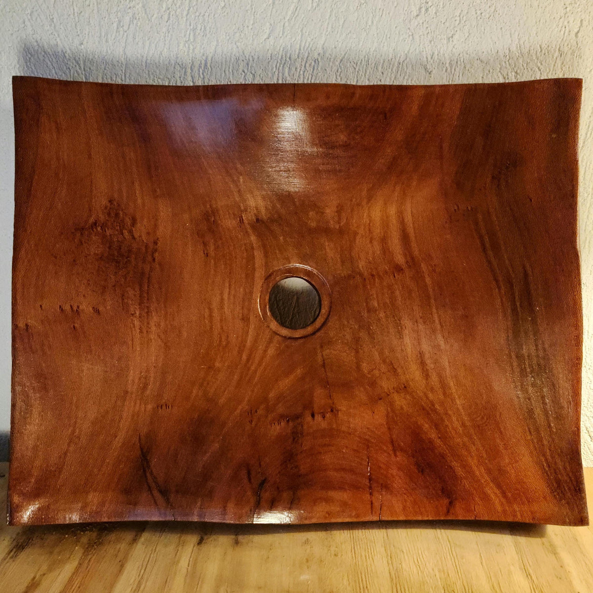 Plane Wood Vessel Sink