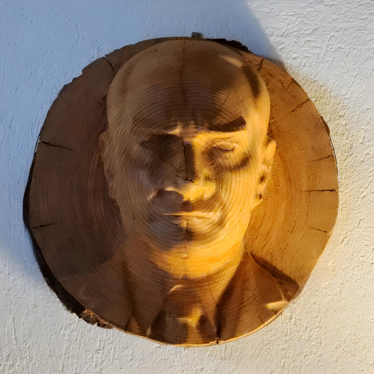 Custom Wood Bust