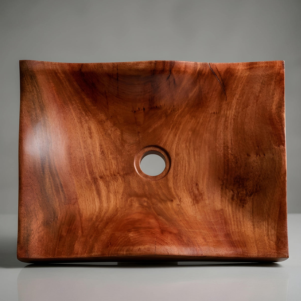 Plane Wood Vessel Sink