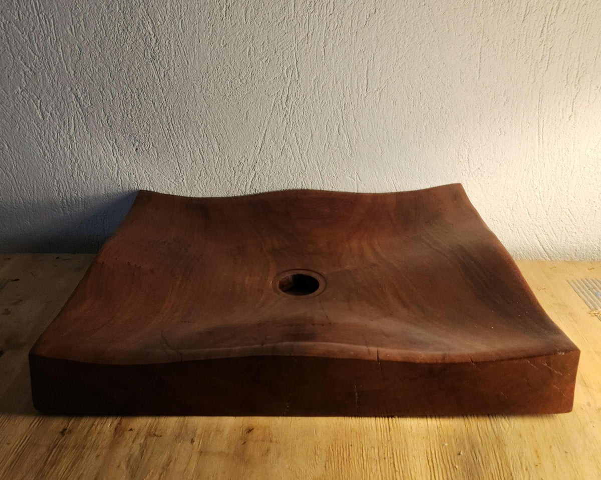 Plane Wood Vessel Sink