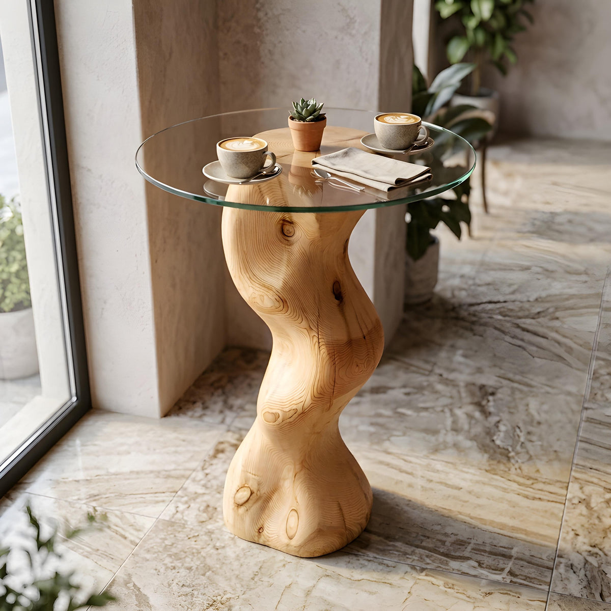Cedar Bistro Table, 100cm