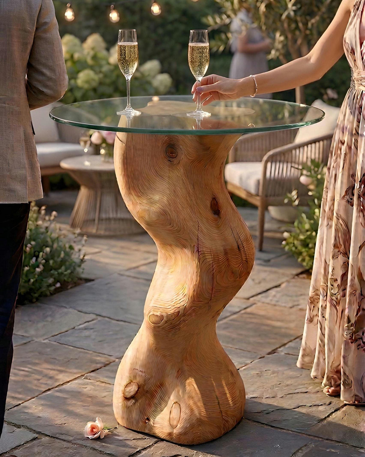 Cedar Bistro Table, 100cm