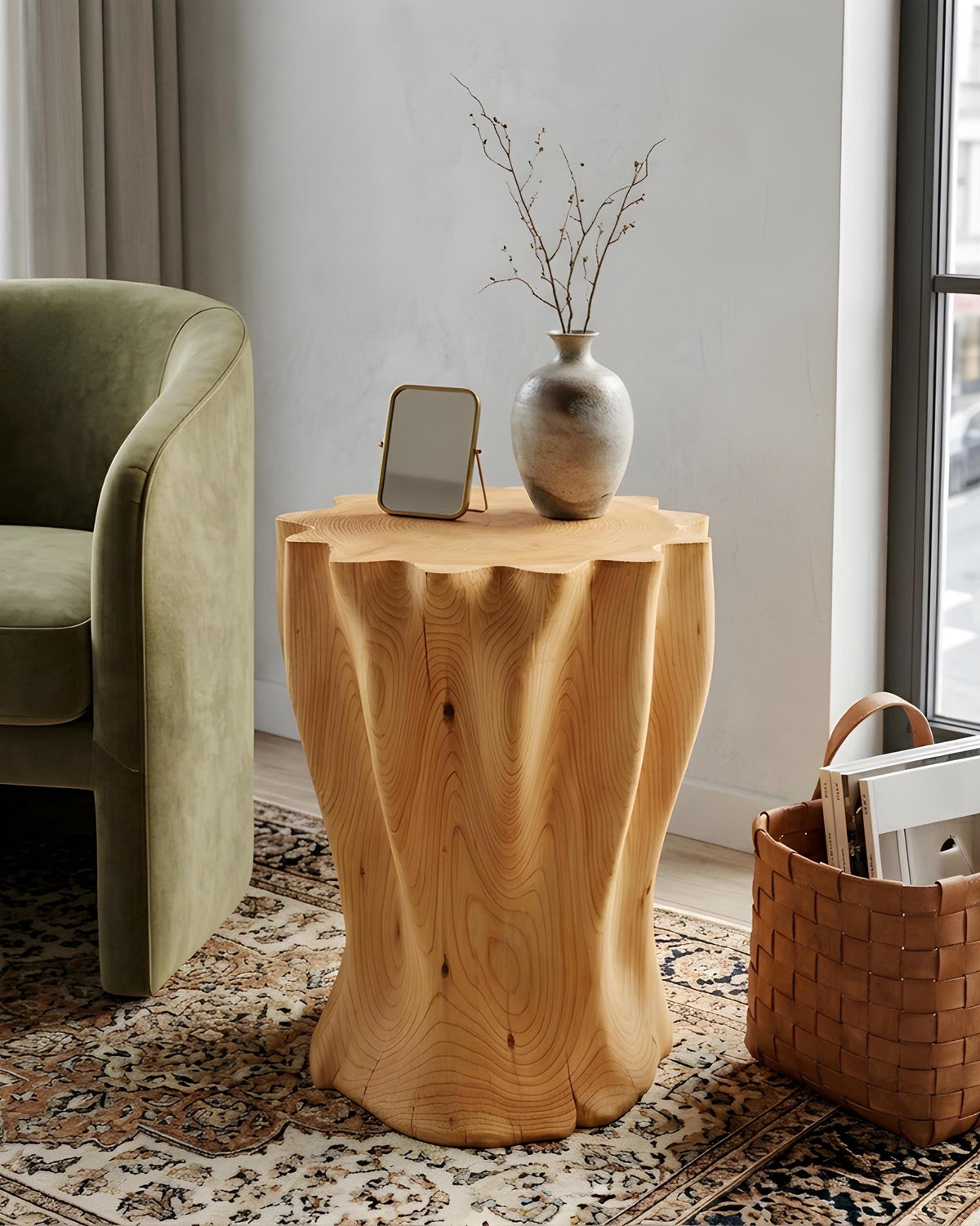Cedar Side Table