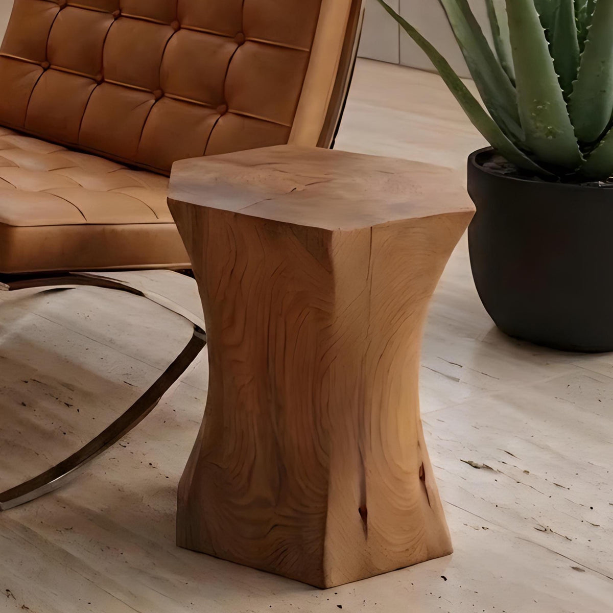 Cedar End Table