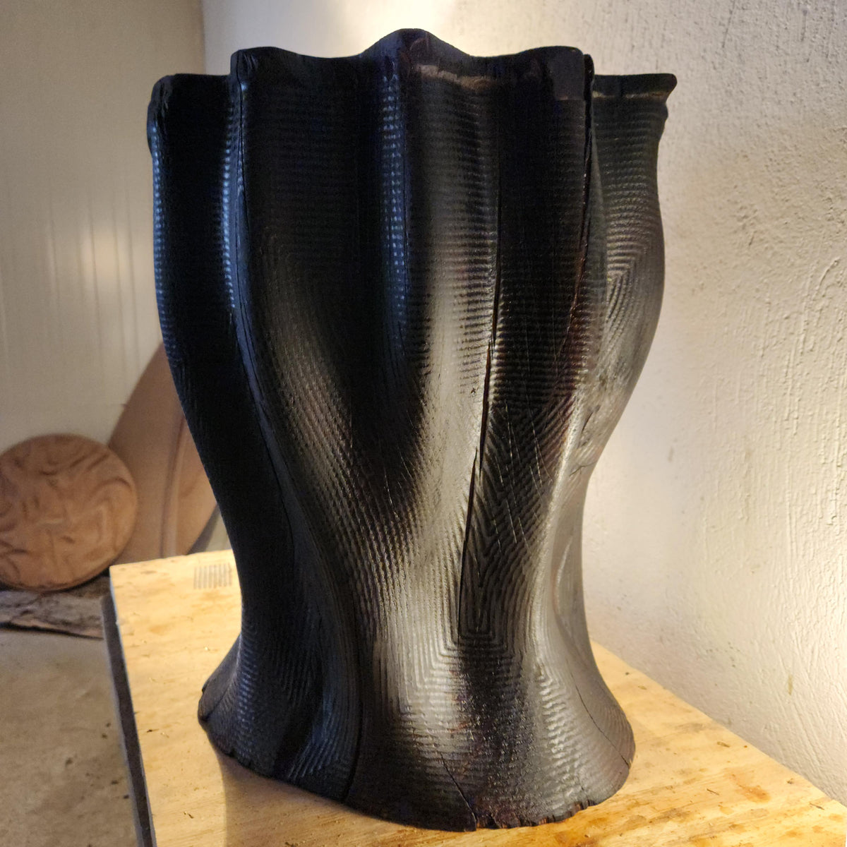 Yakisugi Side Table