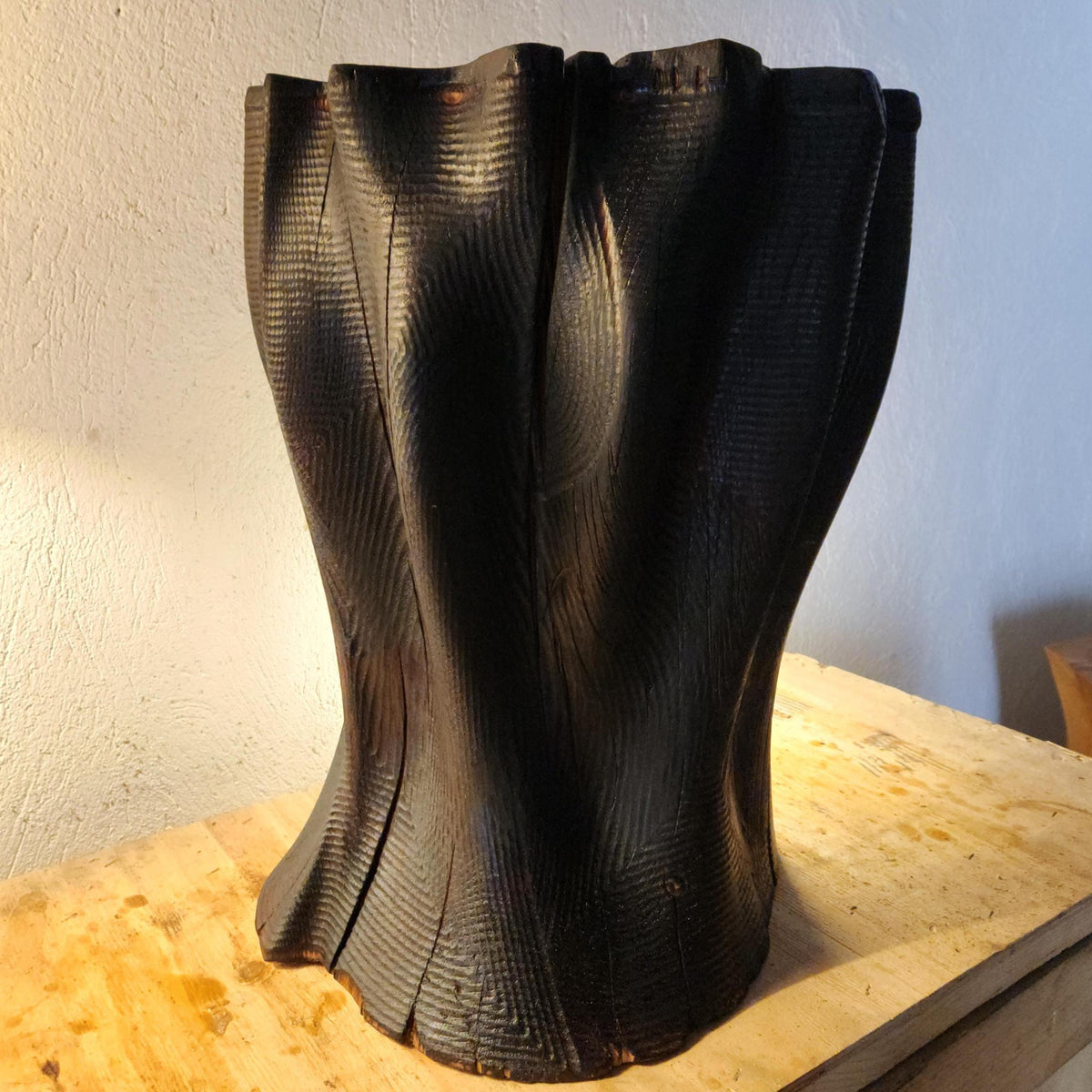 Yakisugi Side Table