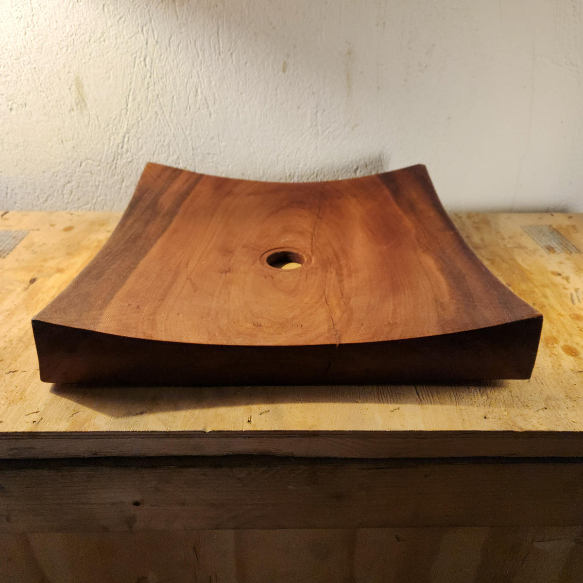 Square Plane Wood Sink