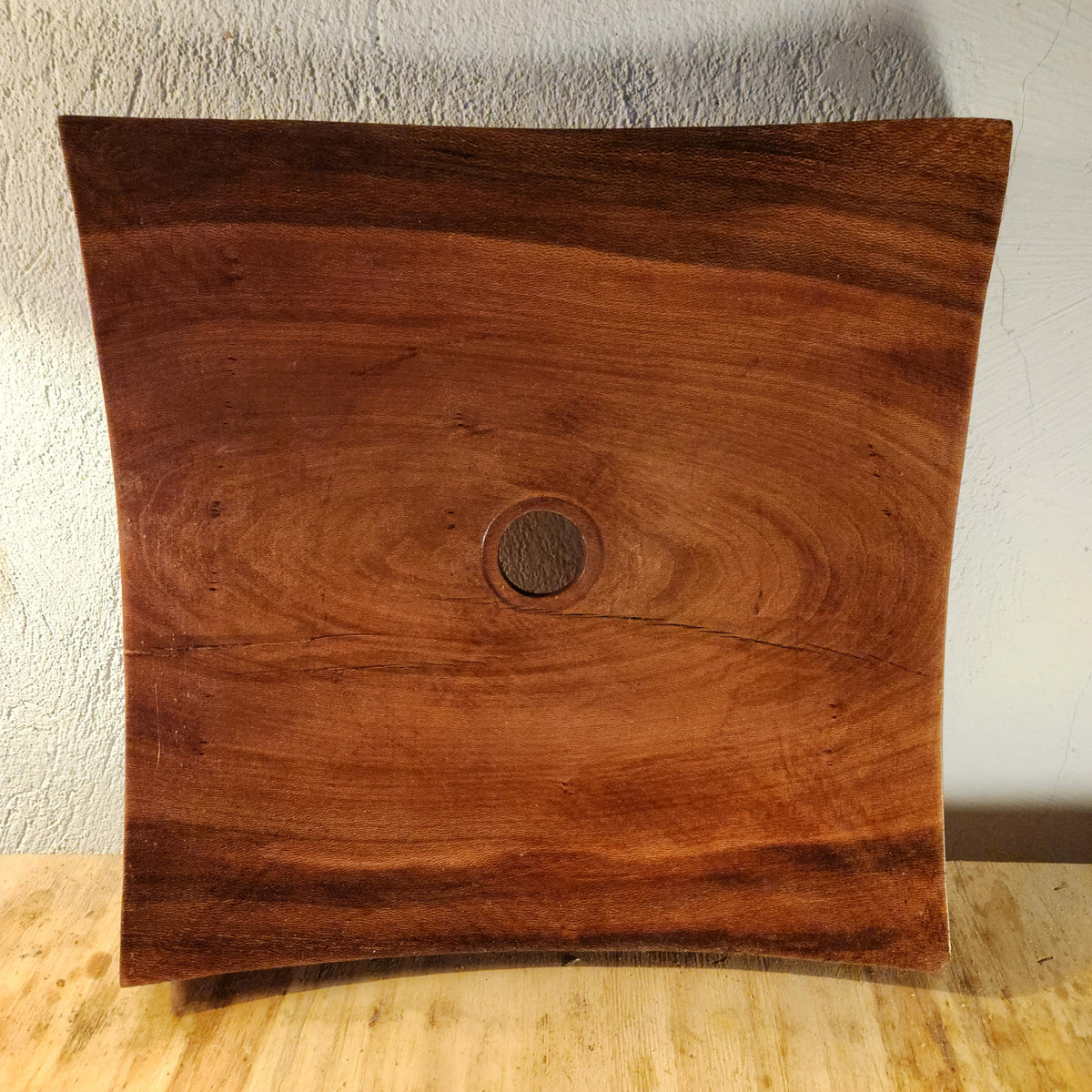 Square Plane Wood Sink