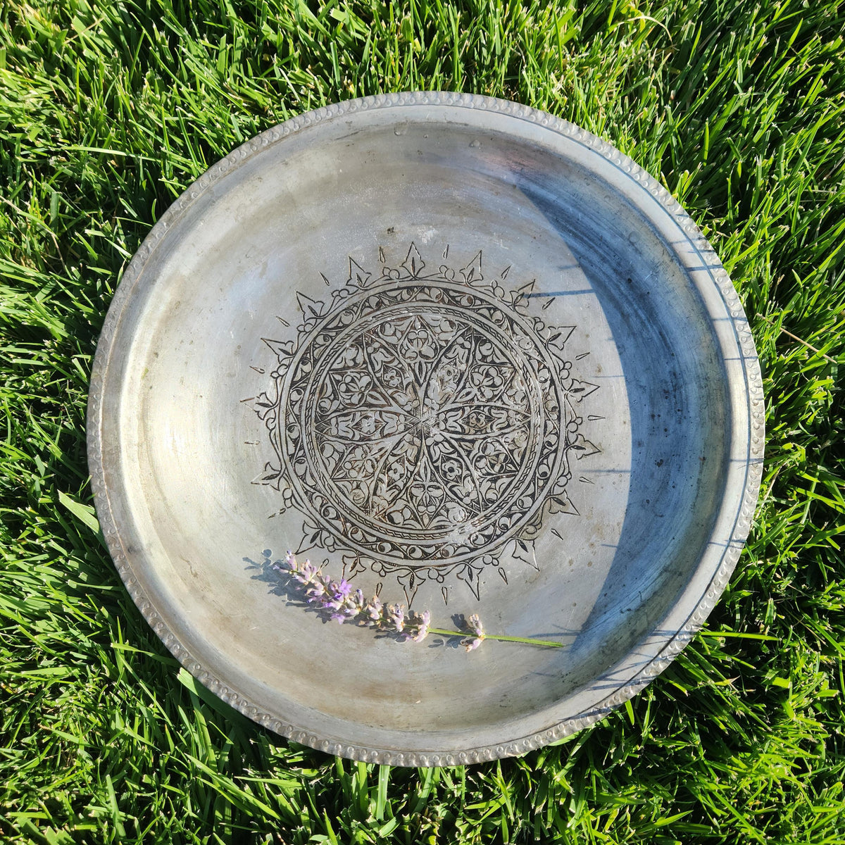 Copper Bird Bath